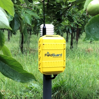 FieldGuard Station met 1 SMEC300 en 1 Watermarksensor