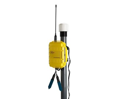 Bodemvocht meetstation met 2 x WaterScout SM100 bodemvochtsensor